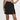 Topshop Women's Petite Mini Slit Skirt - Black