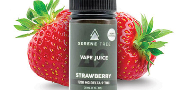 Serene Tree Delta-9 THC Grape Vape Juice 1200mg In Kandhkot - 03001597757