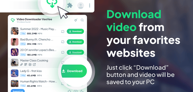 Video Downloader VeeVee – Download your favorite video music