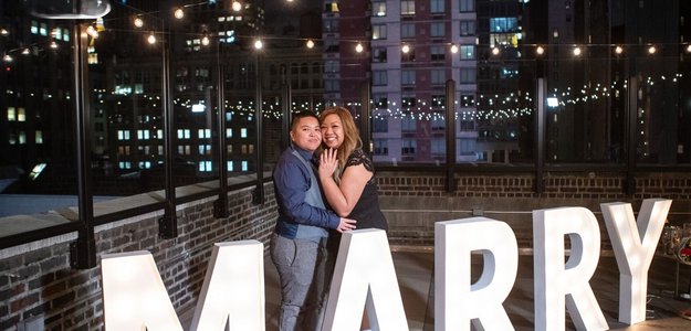 How to Elevate Your Proposal with Marry Me Light Up Letters Rental Services