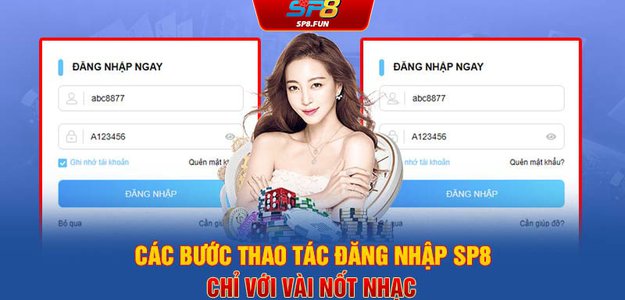 Hướng dẫn đăng nhập SP8