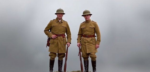 **The Complete Guide to WWI British Military Uniforms and Authentic Reenactment Gear**