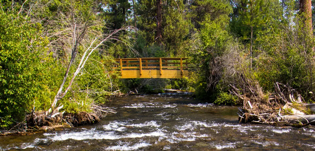 Tumalo Falls via Tumalo Creek Trail: Hike & Bike Trails in Deschutes National Park