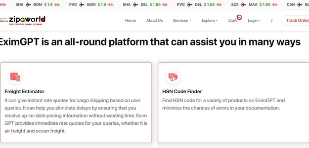 EximGPT: Your 24/7 AI Assistant for Logistics & HSN Code Finder