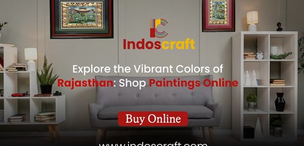 Explore the Vibrant Colors of Rajasthan: Shop Paintings Online