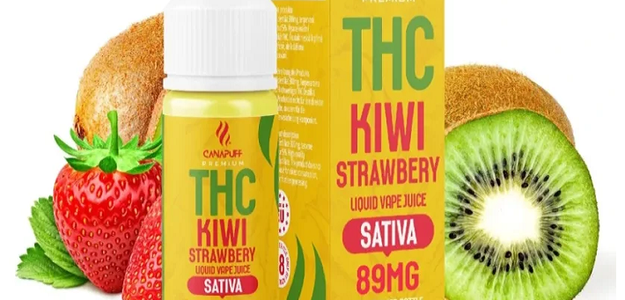 Orignal THC Liquid 89mg – Kiwi Strawberry – 30ml In Hafizabad= 03001597100