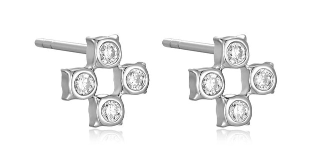 Diamond Cross Earrings: A Timeless Statement