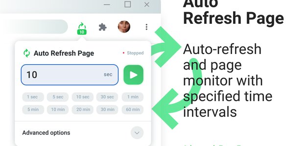 Auto Refresh Page - Refresh webpages automatically