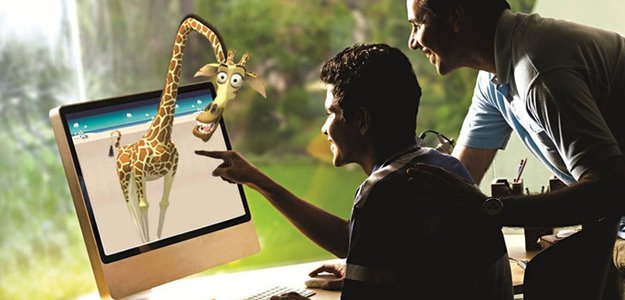 Cartoon making in 3D. Animation institute in delhi