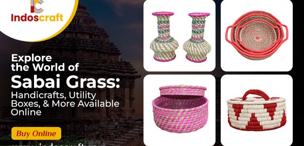 Explore the World of Sabai Grass: Handicrafts, Utility Boxes, and More Available Online