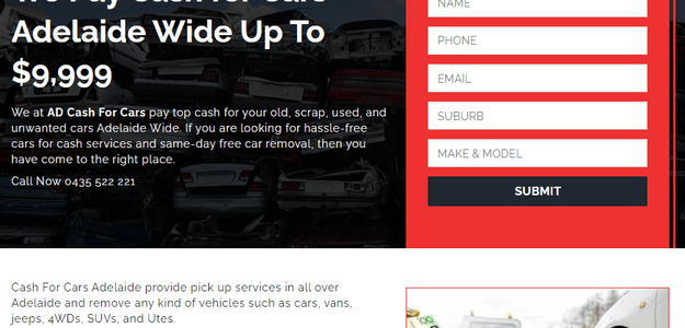Why You Should Get Cash for Scrap Cars Adelaide Service