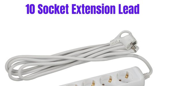 Ultimate 10-Socket Extension Lead: Powering World