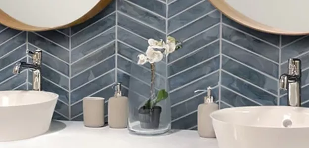 Transforming Spaces with Glass Pencil Liner Tiles: A Guide to Modern Elegance
