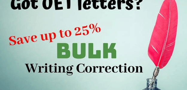 OET Writing Correction – Get Expert Feedback to Perfect Your Writing Skills