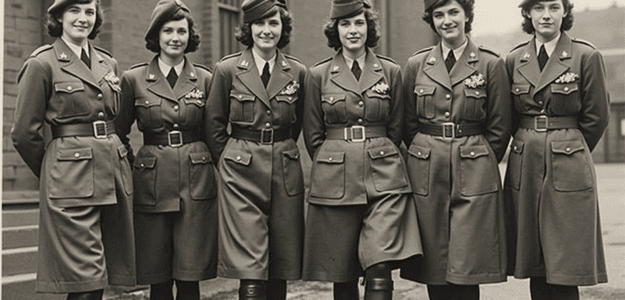 **The Evolution of Women’s Military Uniforms During World War II: Spotlight on the ATS and WAAF**