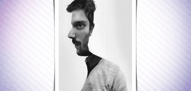 Тест: вы видите лицо мужчины спереди или в профиль?