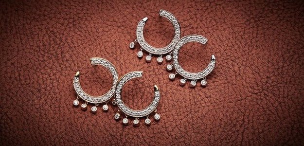 Solitaire Nose Pin | Cervinblanc.com