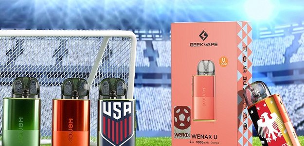 Geekvape’s new Pod System in Football Special Edition - Wenax U