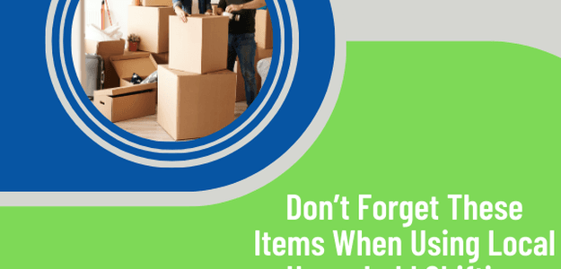 Don’t Forget These Items When Using Local Household Shifting Services in Kolkata