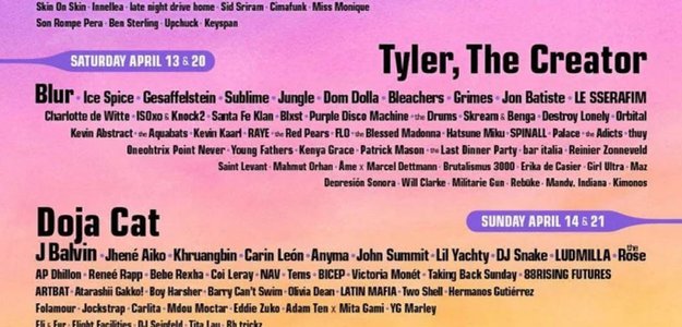 Coachella 2024 Lineup Announced!