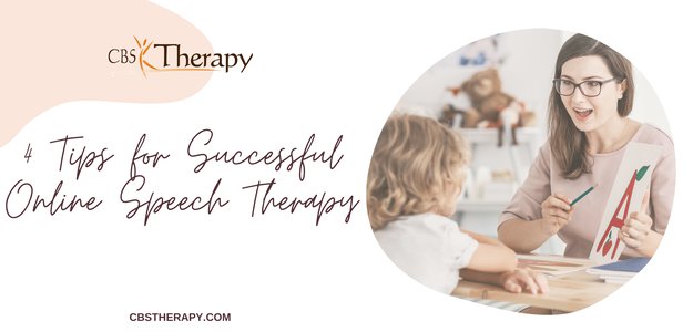 4 Tips for Successful Online Speech Therapy