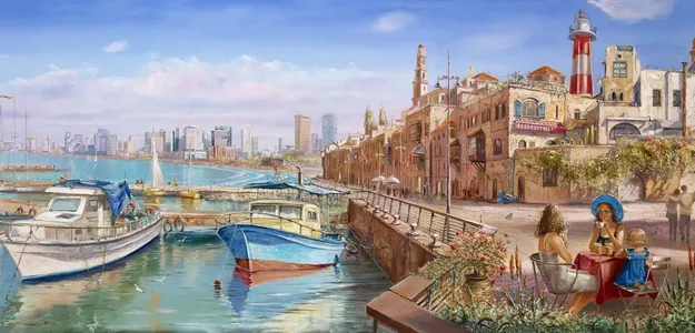 From Jaffa’s Ports to Jerusalem’s Streets: The Beauty of Two Cities in Paintings