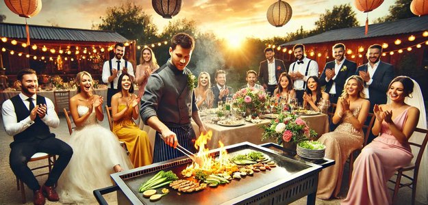 How Hibachi Catering Enhances Guest Interaction and Entertainment