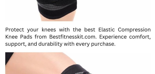 Elastic Compression Knee Pads To Buy | Bestfitnesskit.com
