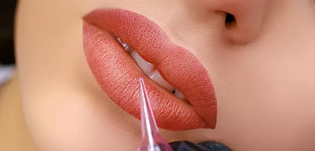 A Guide To Finding The Perfect Permanent Lip Tint Shade For Every Skin Tone