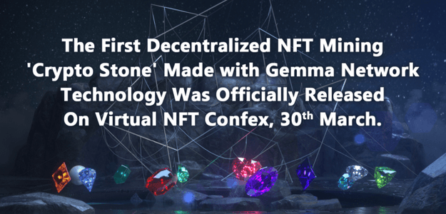 Our Crypto Stone NFTs were successfully released on Virtual NFT Confex