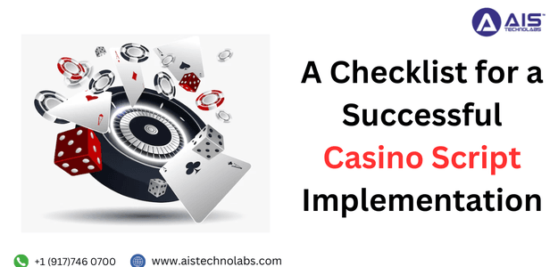 A Checklist for a Successful Casino Script Implementation