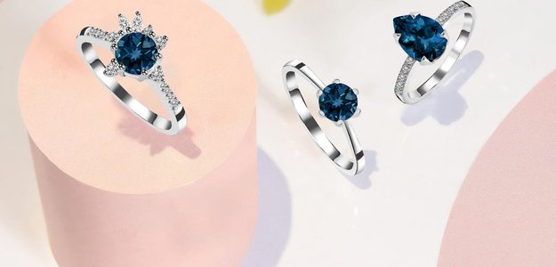 London Blue Topaz Rings Revealed - Metal Choices, Jewelry Pairings and Safety Facts