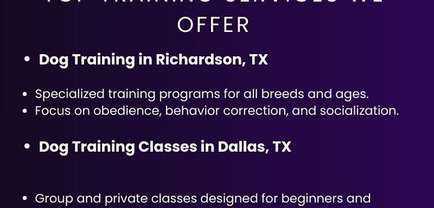 Dog Obedience Training in Dallas, TX By Breakthrough Dog Training