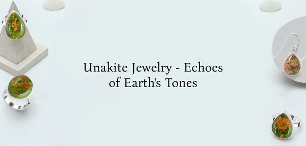 Nature's Palette: Silver Unakite Jewelry Inspired by Earth's Colors