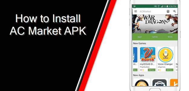 AC Market for phone is a convenient catalog of apps and games. More popular than Market Play.