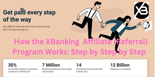 How the XBanking Affiliate Referral Program Works