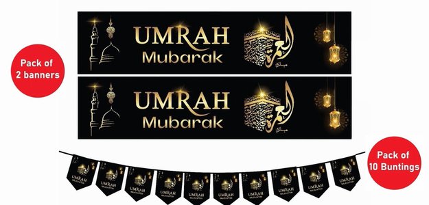 Umrah Mubarak Comes in a Very Easy-to-Read