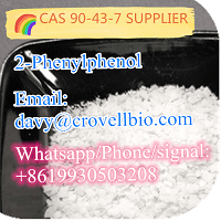 Wholesale price CAS 90-43-7 2-Phenylphenol / o-Phenylphenol / OPP with fast delivery (email:davy@crovellbio.com)