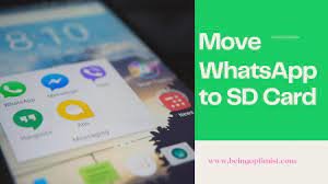 How to Move WhatsApp to SD Card | Beingoptimist