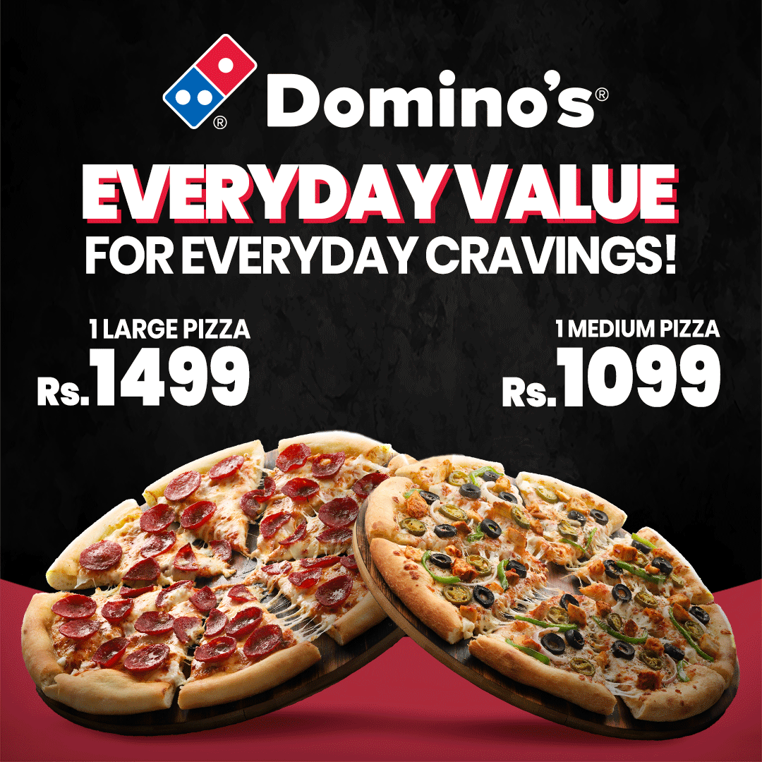 Domino's Pakistan: Feeding Your Cravings at Unbeatable Prices