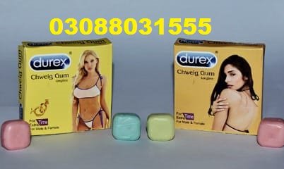 Durex Chewing Gum Long Time in Gujranwala : 03088031555 firstprice.pk